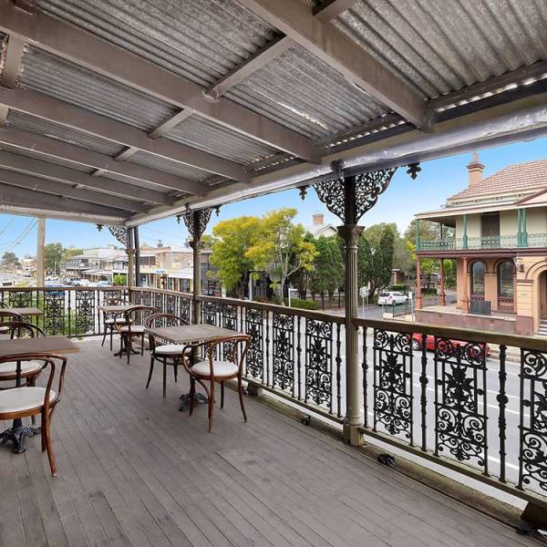 Family Accommodation in has this verandah as part of the Monte Carlo Penthouse